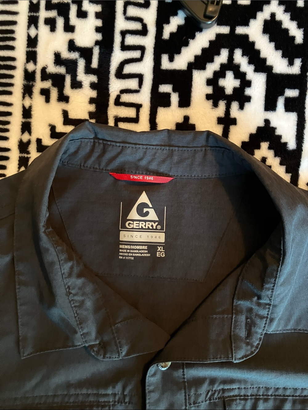 Gerry Weber Men’s Dark Gray Lightweight Shirt Jacket